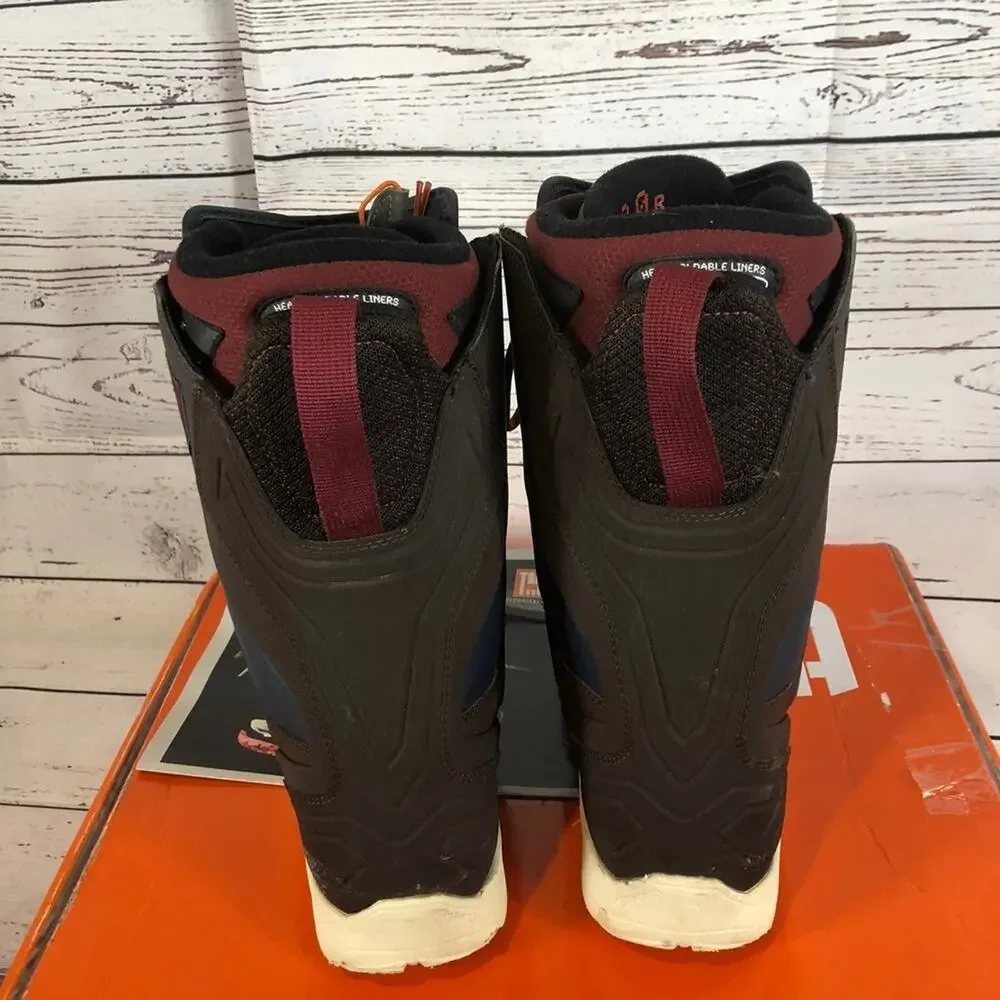THIRTYTWO LASHED 2017-2018 SNOWBOARD MENS BOOTS BROWN size 8